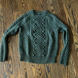 Dark green extra small J.Crew sweater